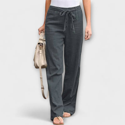 Beatrice | Deluxe Linen Luxurious Everyday Trousers