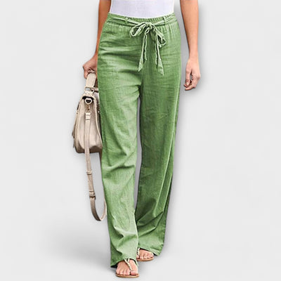 Beatrice | Deluxe Linen Luxurious Everyday Trousers