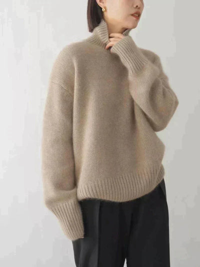Delphine™ | High-necked cashmere