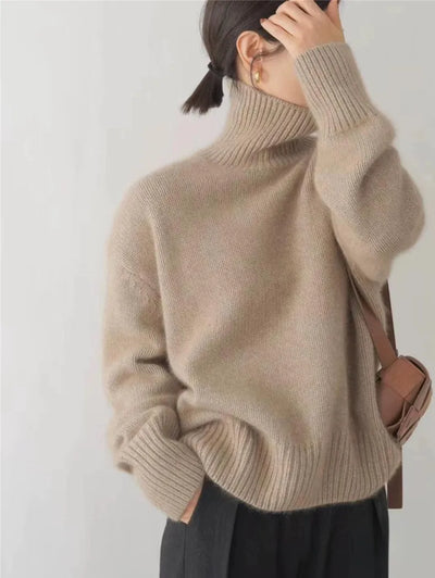 Margot | Elegant High Neck Sweater