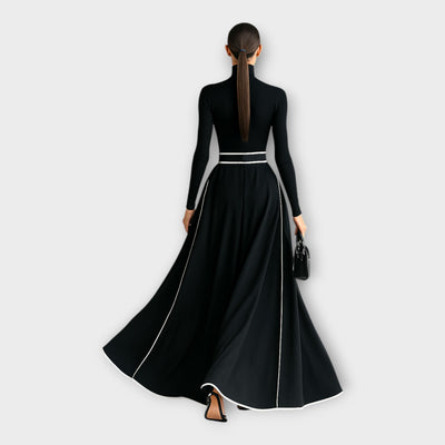 Catherine | Long Dress Quintessential Minimalist Finesse