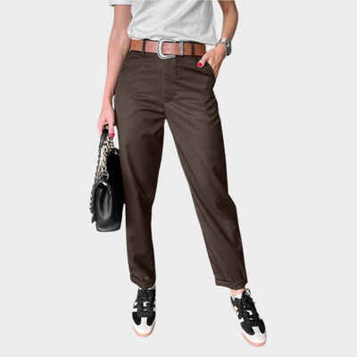 Elizabeth | Elegant Trousers With Delicate Stitching