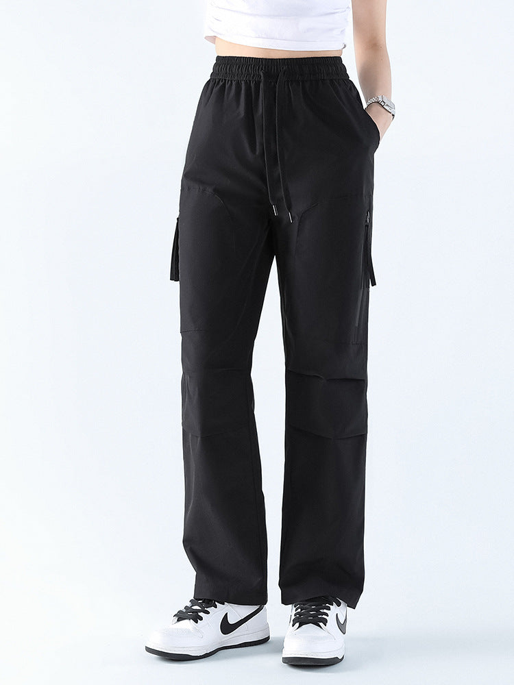 Women's Jogger Trousers - Elastic Waistband - Adjustable Fit - Lightweight & Breathable