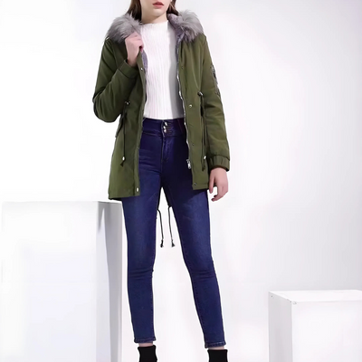 Leila | Parka Coat – Mid-Length Regular Fit