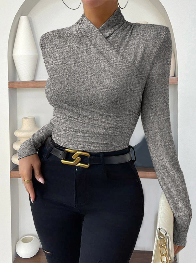 Angela – Elegant Wrap-Style Top