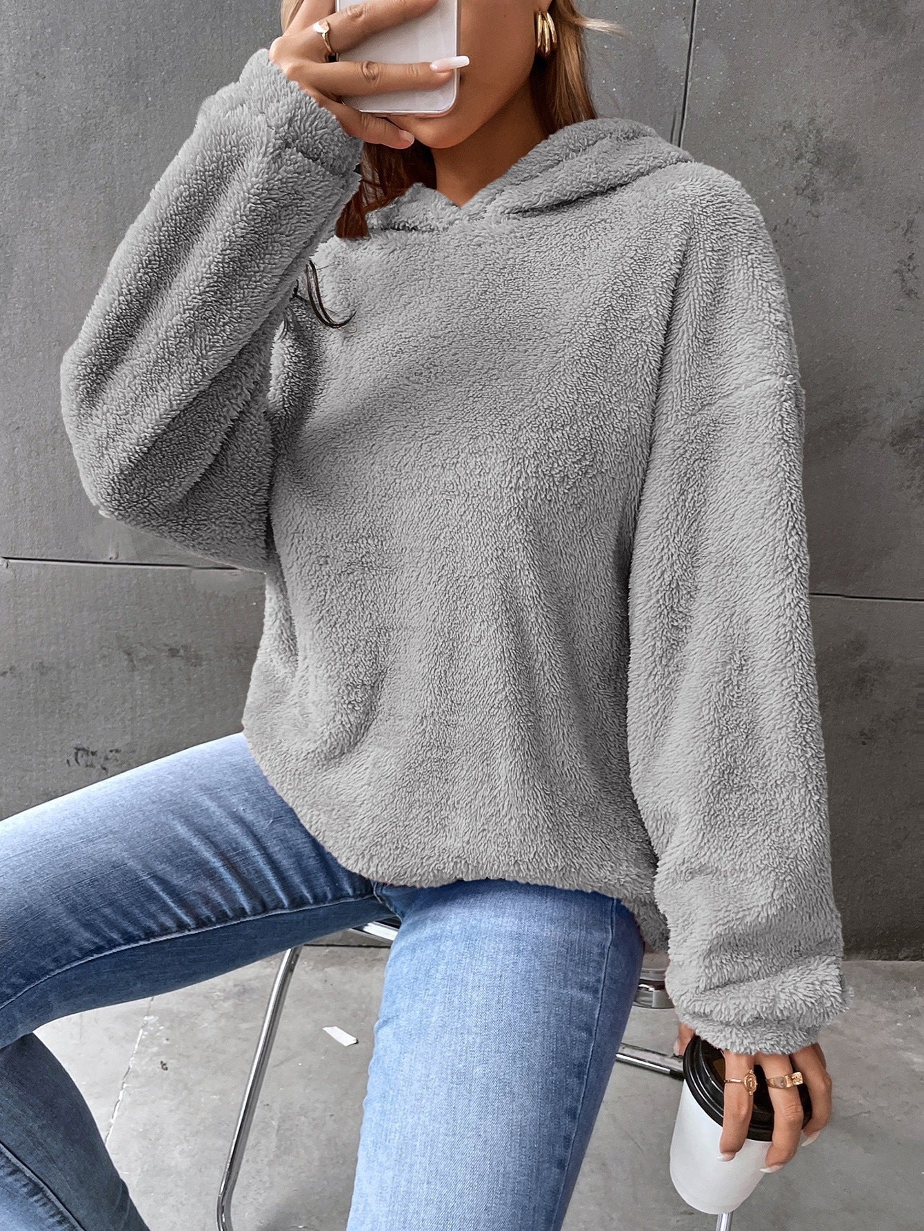Zoe | Hooded Sweatshirt – Fleece