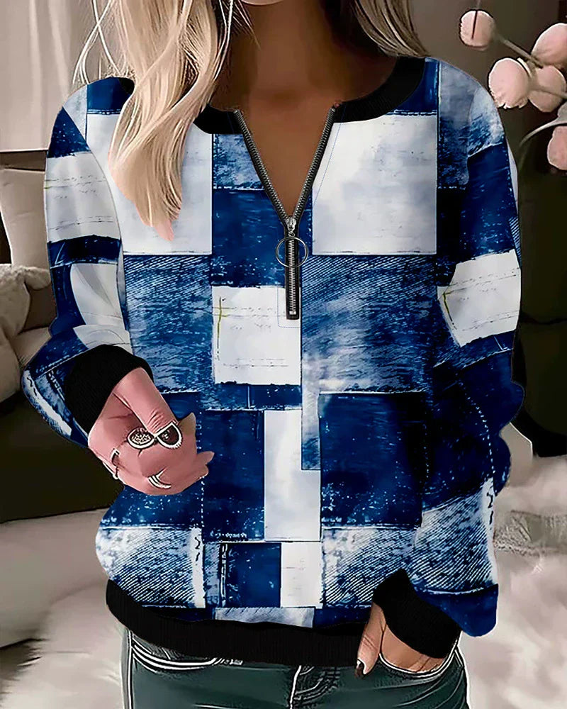 Elodie | Zipper Sweatshirt – Casual Wear