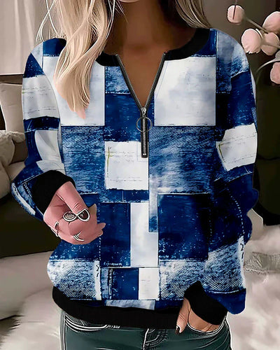 Elodie | Zipper Sweatshirt – Casual Wear