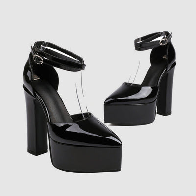 Hanna | Chic Leather Heels