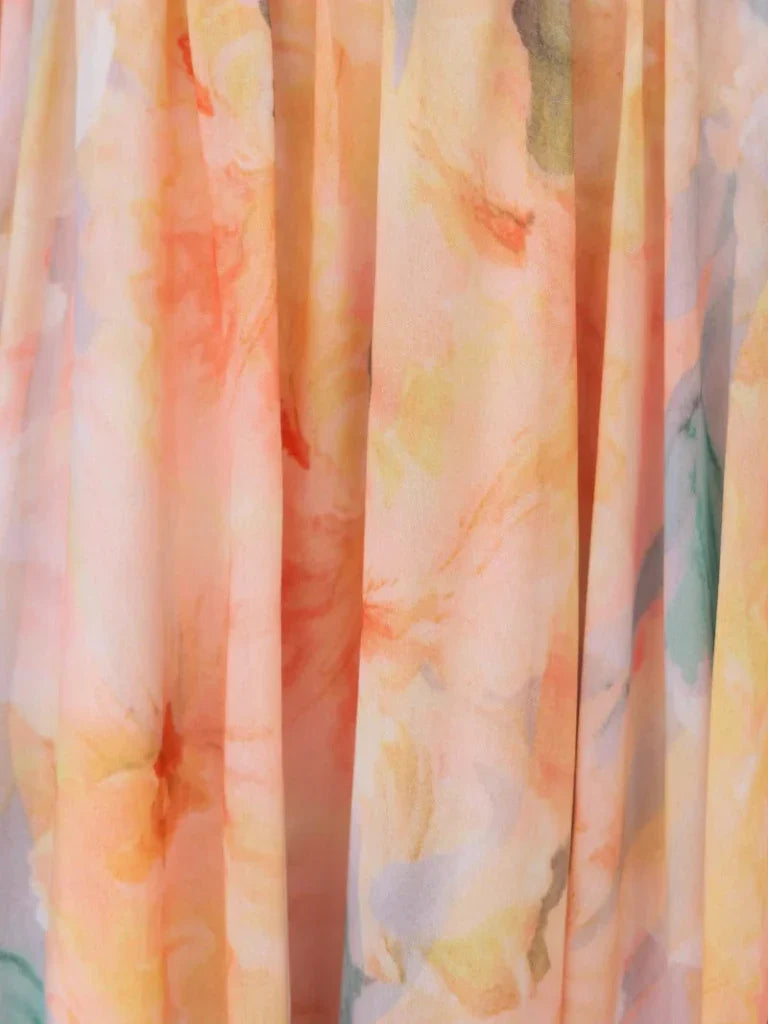 Emily | Peach-Coloured Dress