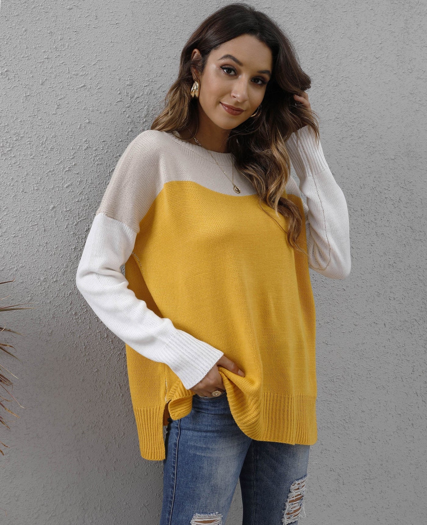 Imogen | Knit Sweater - Round Neck