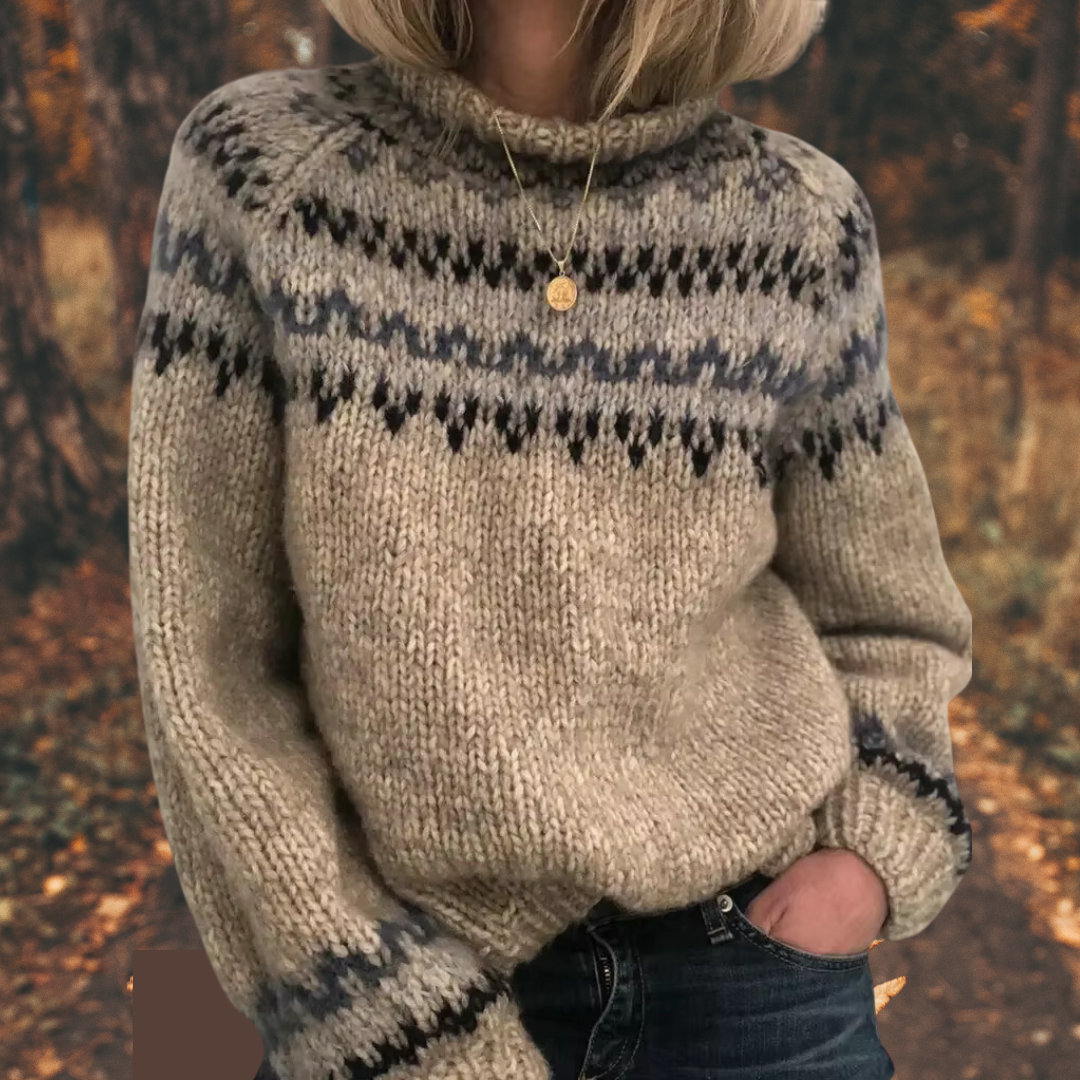 Tallulah™ | Nordic Knit Pullover