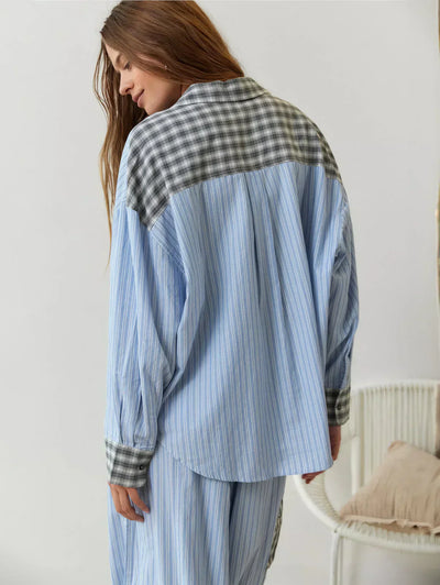 Ainsley | Dreamlike Pyjama Collection in Periwinkle