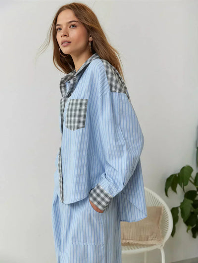 Ainsley | Dreamlike Pyjama Collection in Periwinkle