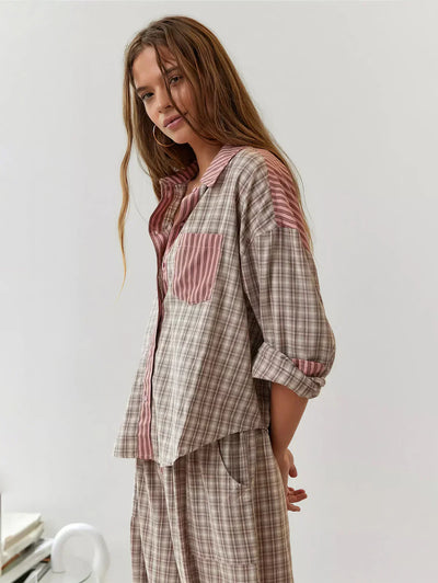 Ainsley | Dreamlike Pyjama Collection in Periwinkle