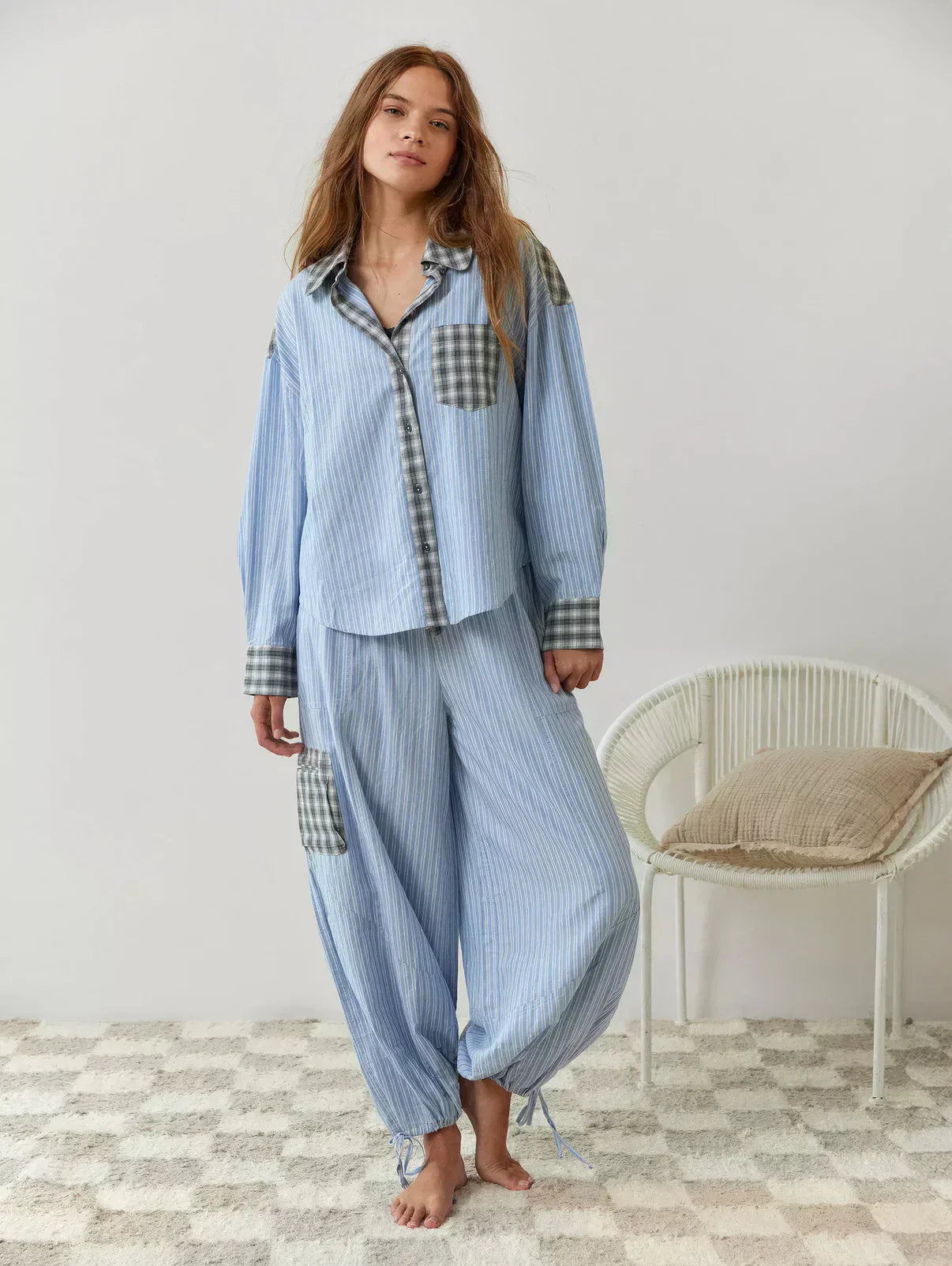 Ainsley | Dreamlike Pyjama Collection in Periwinkle