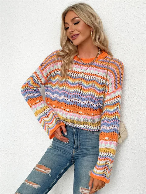 Emma | Trendy Loose Stitch Sweater