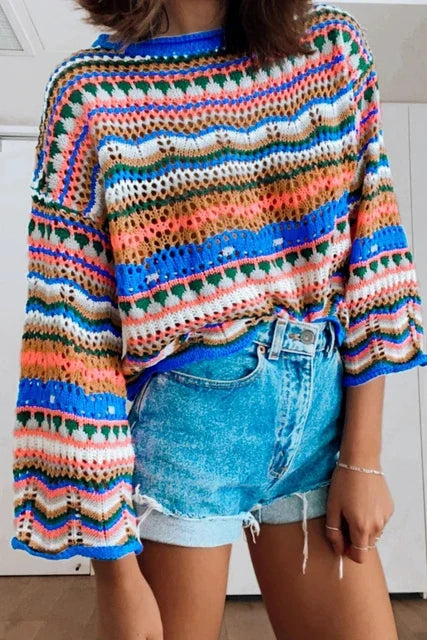 Emma | Trendy Loose Stitch Sweater