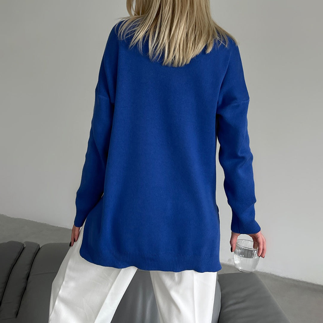Mila | High-Neck Sweater with Long Sleeves