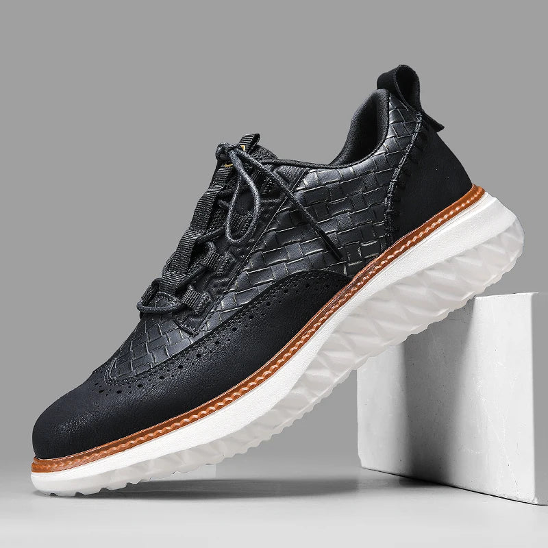 Oxford Ridge Leather Sneakers | Last day 80% off!