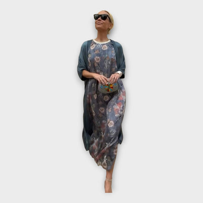 Christabella | Maxi Dress With Distinctive Patterns