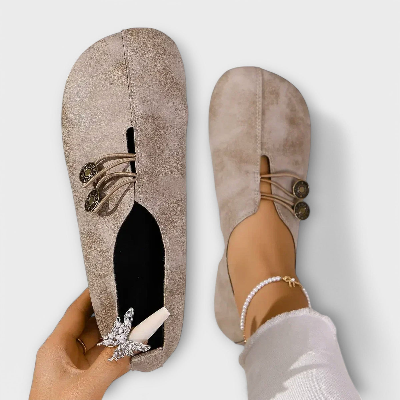 Georgiana | Extraordinary Premium Leather Ballet Flat