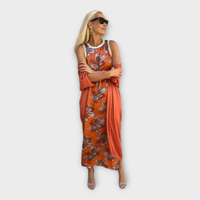 Arabella Rosalind | Maxi Dress With Floral Pattern
