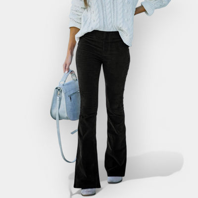 Jordan | Elegant High Waisted Wide Trousers