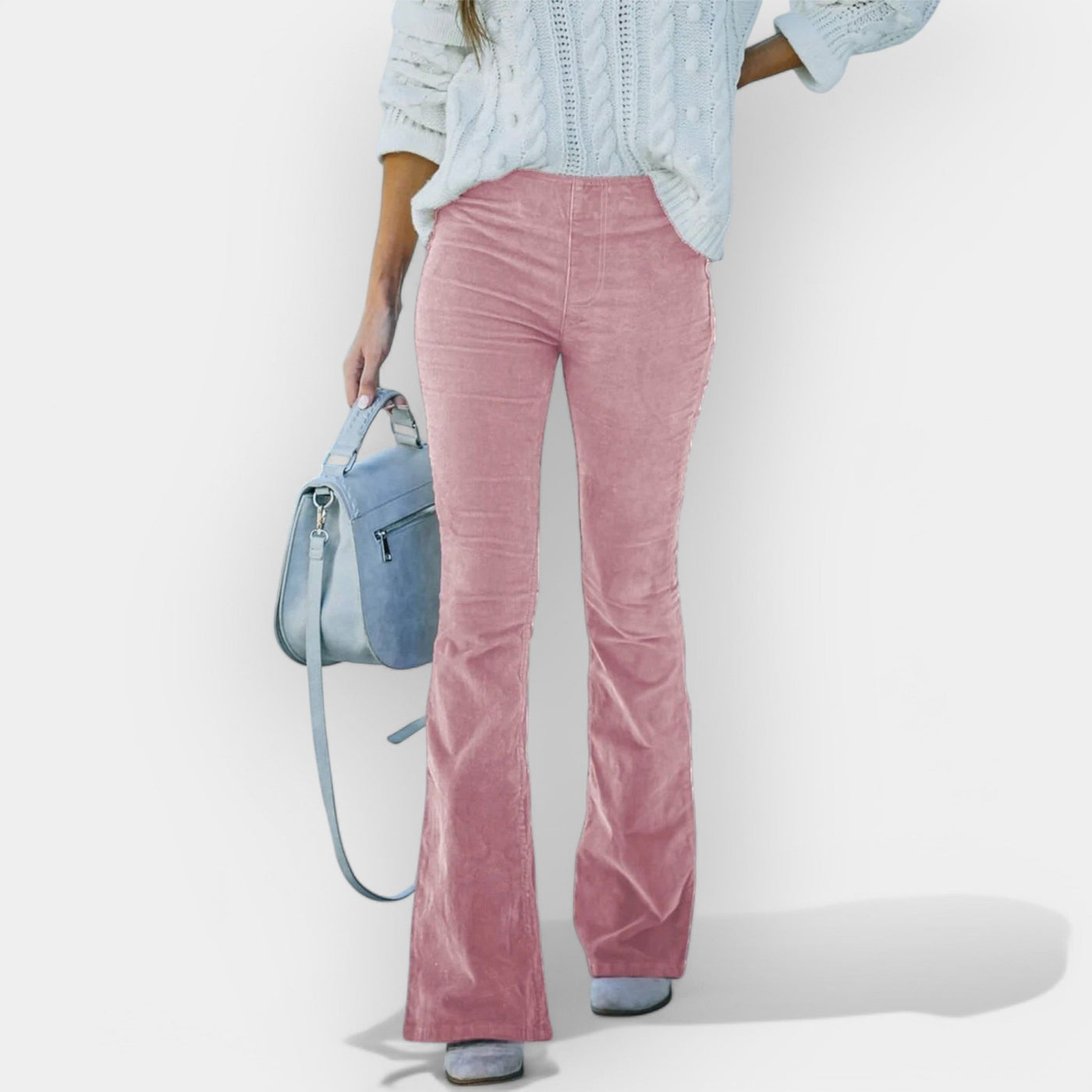 Jordan | Elegant High Waisted Wide Trousers