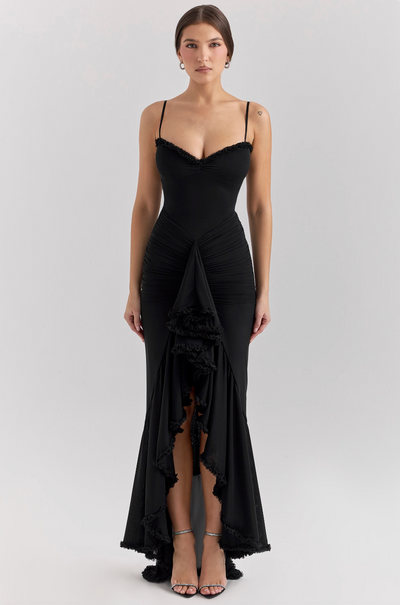 Catherine | Dress With Magnificent Exquisite Ruffles