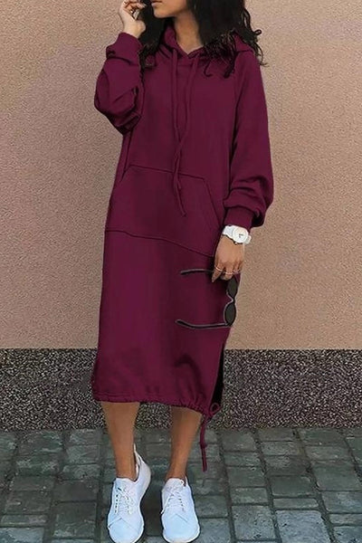 Penny | Hoodie Dress - Knee-Length