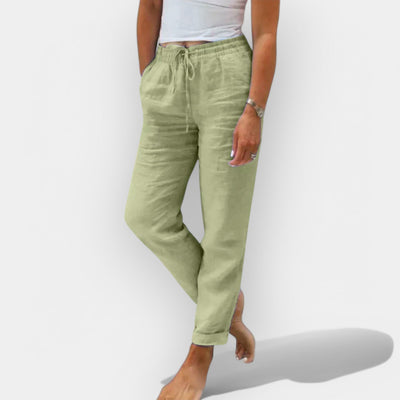 Rowan Bellamy | Sophisticated Linen Trousers for Summer