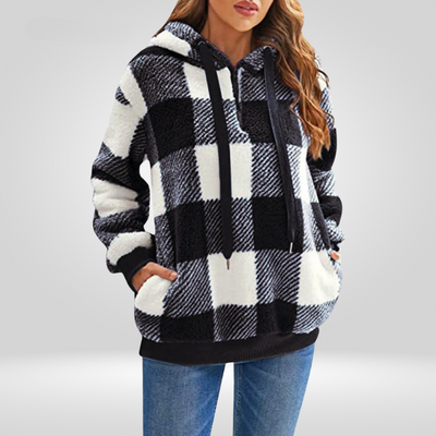 Esther | Checkered Hoodie
