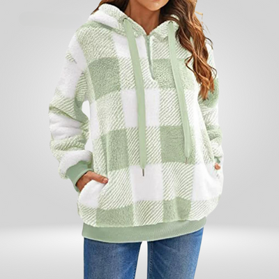 Esther | Checkered Hoodie