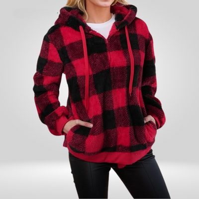 Esther | Checkered Hoodie