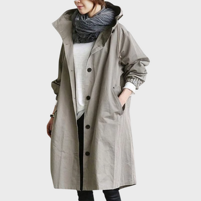 Emma | Elegant Waterproof Trench Coat