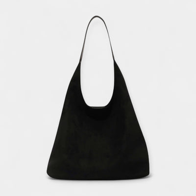 Hobo Bag In Suede Luxe Collection Exclusive Elegance