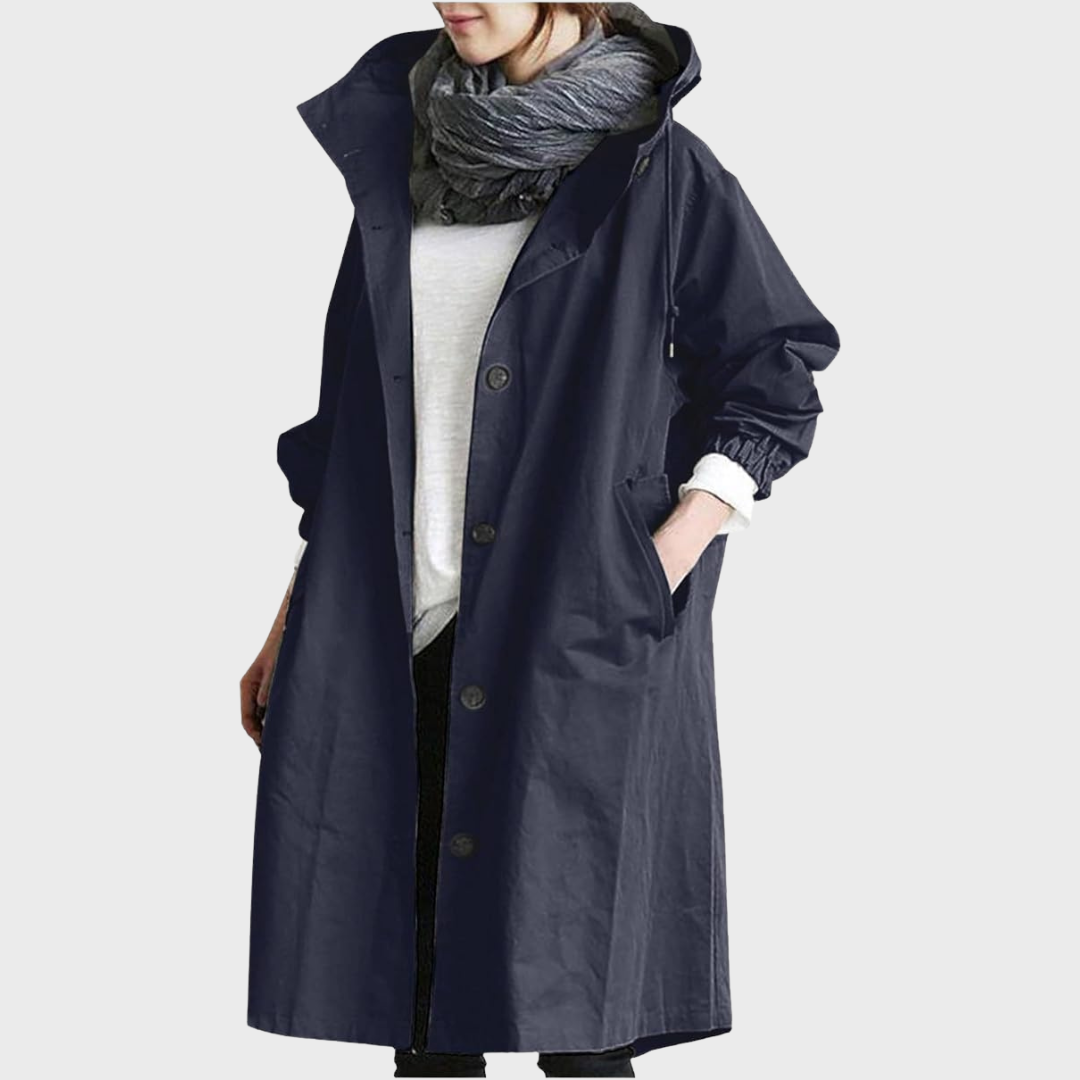 Emma | Elegant Waterproof Trench Coat