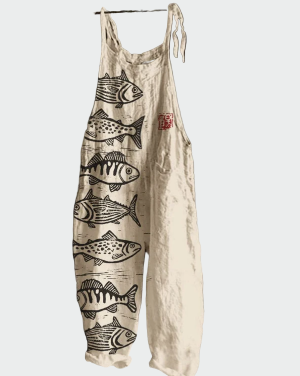 Rowan Kensington Harrington | Retro Floral Jumpsuit