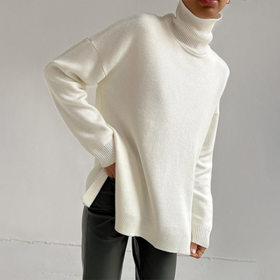 Mila | High-Neck Sweater with Long Sleeves