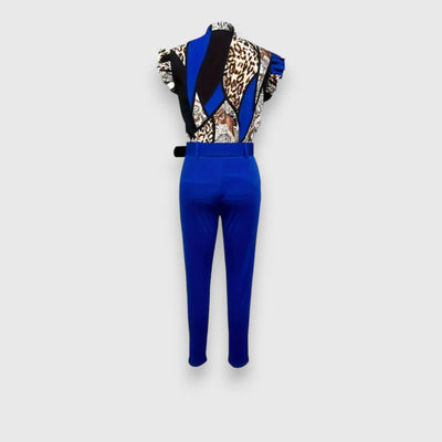 Aubrey | Two-Piece Leopard Print Statement Ensemble