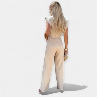 Amelia | Butterfly Sleeve Jumpsuit Fashionable Edition