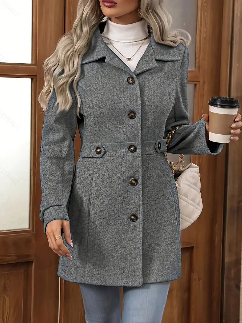 Hazel™ | Women's Elegant Tweed Coat