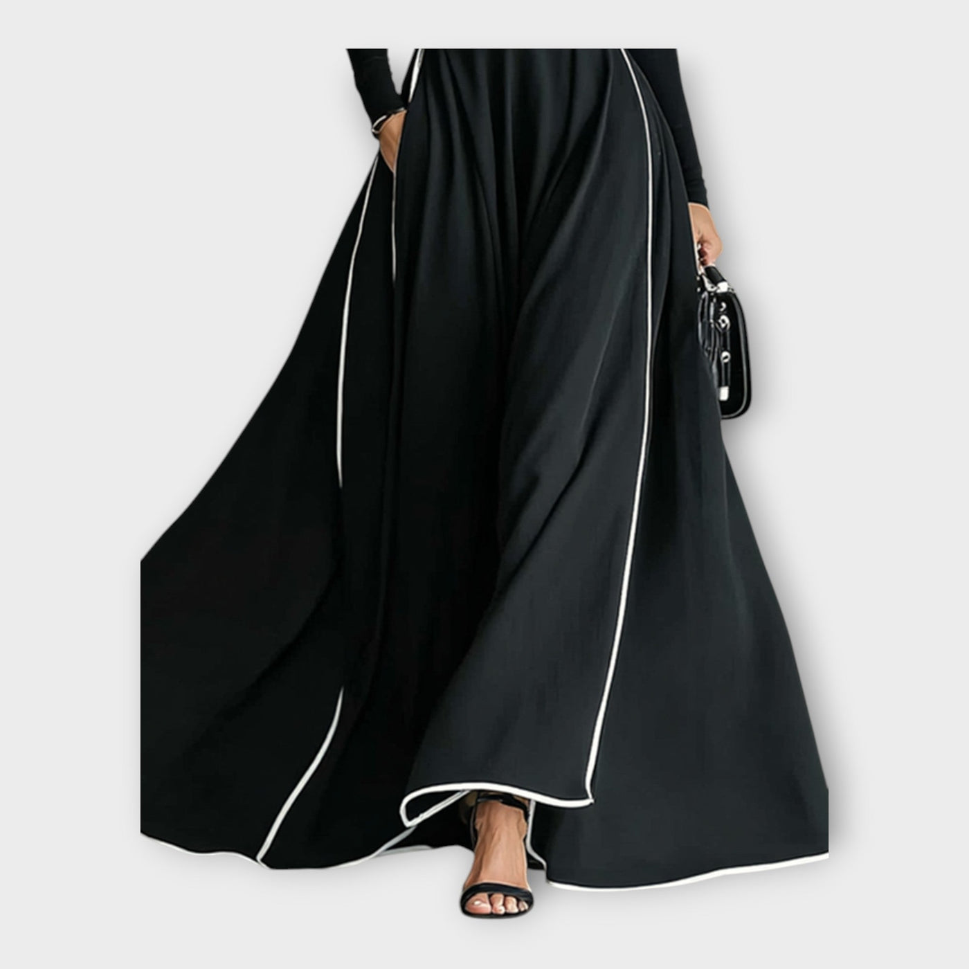 Catherine | Long Dress Quintessential Minimalist Finesse