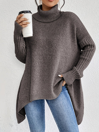 Sylvana™ | Oversized Turtleneck Sweater