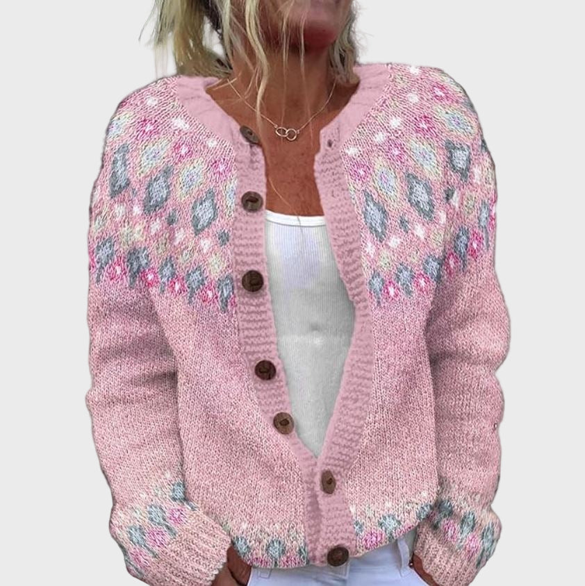 Cameron | Luxurious Knitted Waistcoat With Pattern