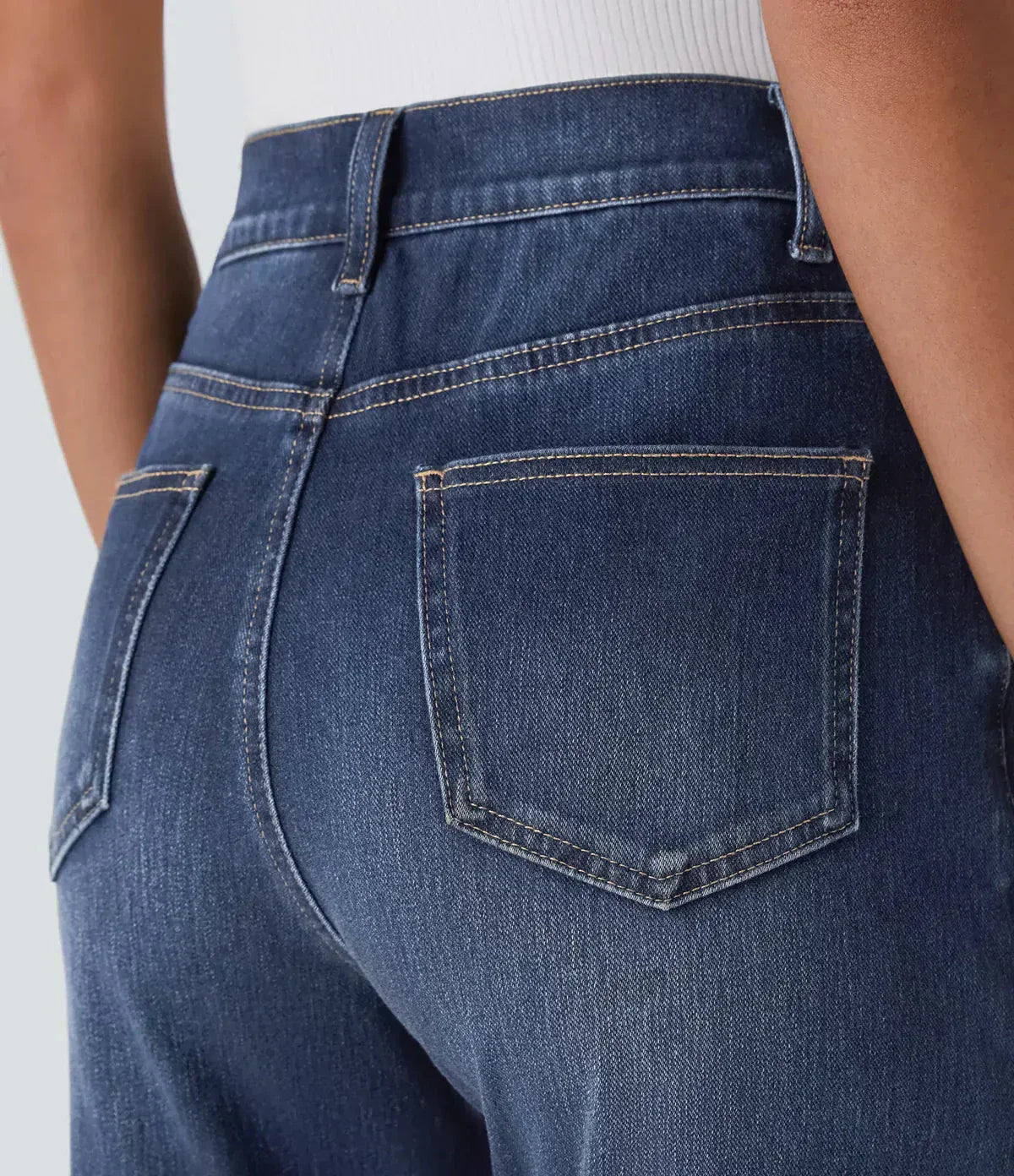 Rowan | Stretchy and Comfortable High-Waisted Trousers