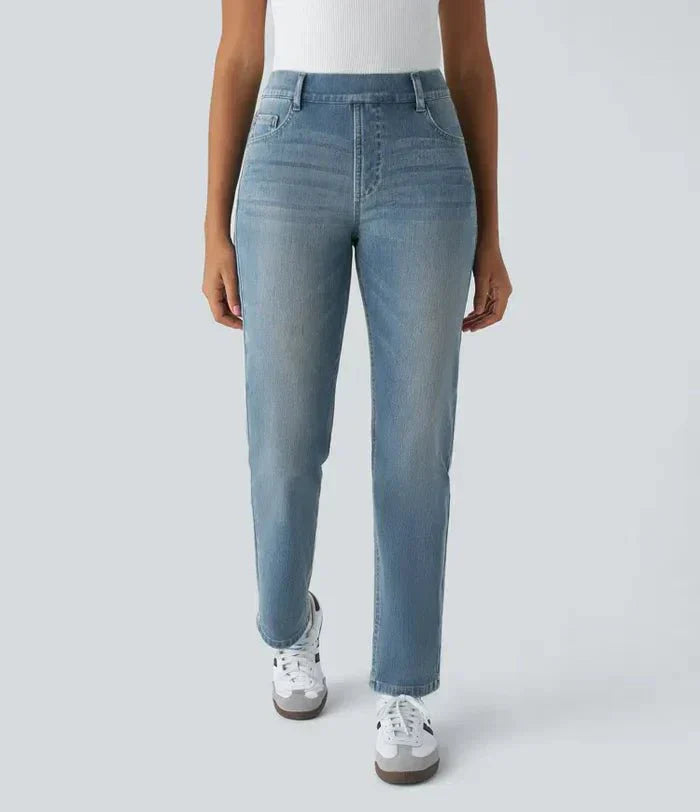 Rowan | Stretchy and Comfortable High-Waisted Trousers