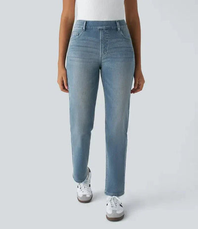 Rowan | Stretchy and Comfortable High-Waisted Trousers