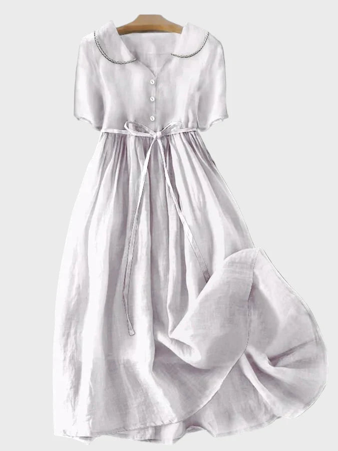 Charlotte | Stunning Classic Buttoned Velvet Dress